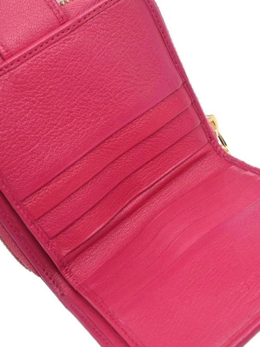 Yves Saint Laurent Pink Calfskin Compact Wallet GBL352906.0116 168176 - Picture 8 of 14